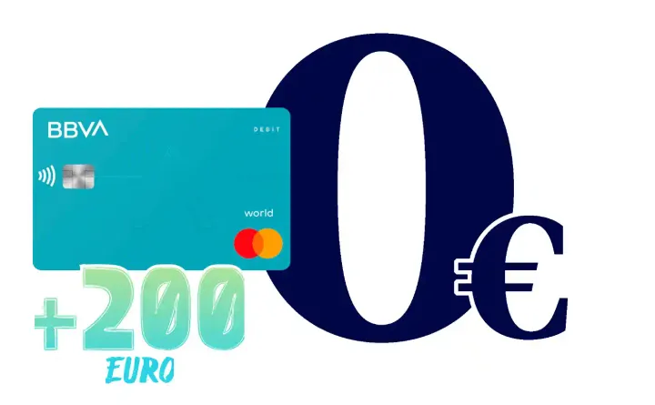 BBVA codice passaparola 10€ subito, Cashback 3,25% e 200€ extra con invita gli amici