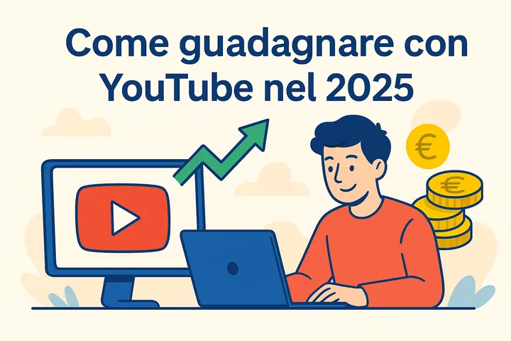 Come iniziare un canale YouTube nel 2025 e monetizzare da subito