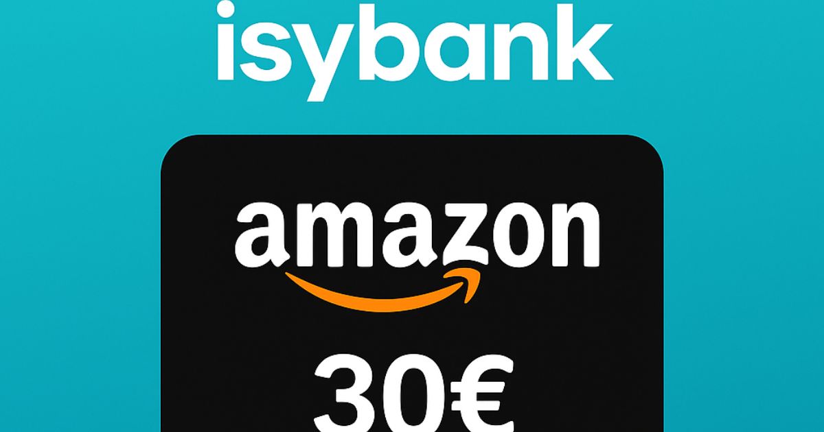 ISYBank: bonus 30 euro in Buono Amazon e accesso a 4000 filiali Intesa Sanpaolo